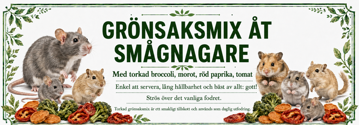 GrönsaksMix åt smågnagare 70 g