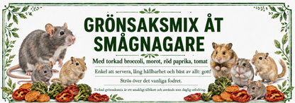 GrönsaksMix åt smågnagare 70 g