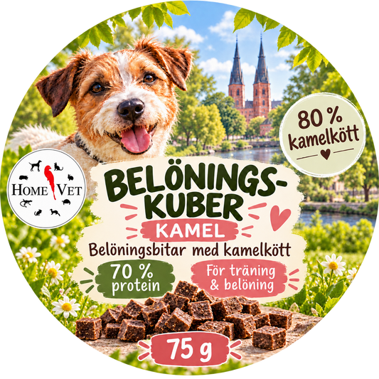 Belöningskuber kamelkött 75 g