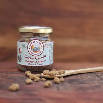 Chicken Crumble – kycklingbitar för hund och katt 100 g