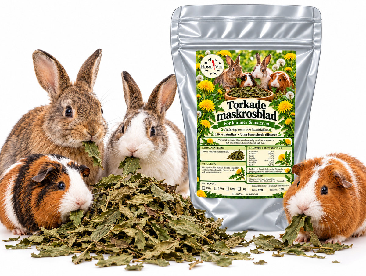 Torkade maskrosblad med blommor 100 g