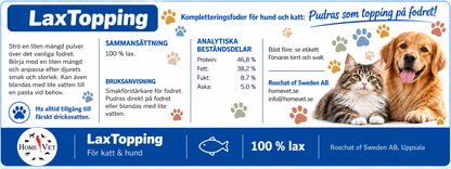 LaxTopping åt hund,katt och iller 60 g