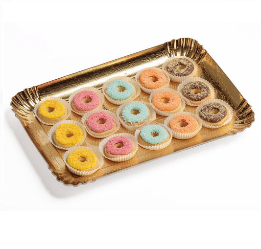 15 mini-donuts, handdekorerade