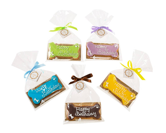 Birthday Bone – Handgjord Födelsedagskaka för Hundar 85 g