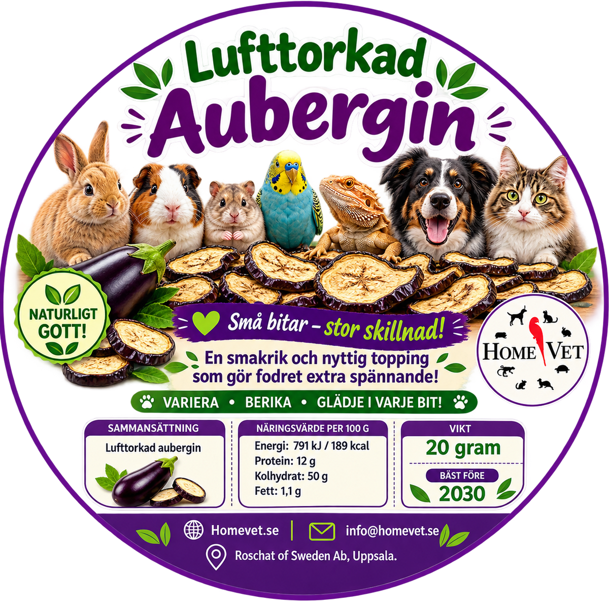 Aubergin 20 g