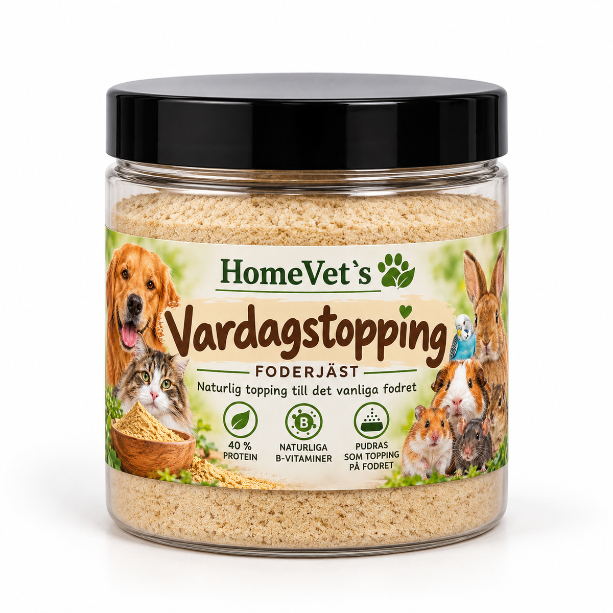 VardagsTopping med foderjäst