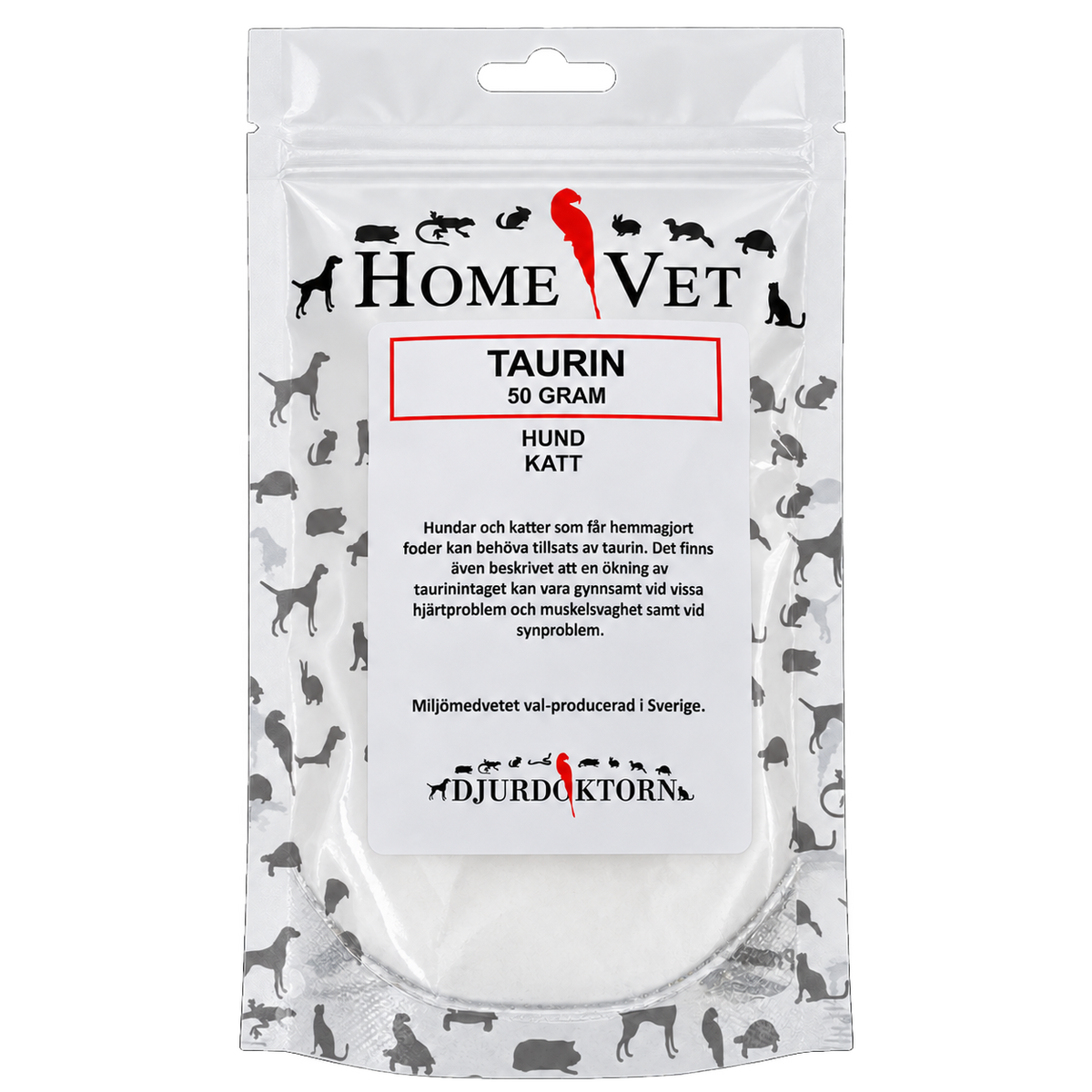 Taurin för Hund & Katt 50 g och 200 g