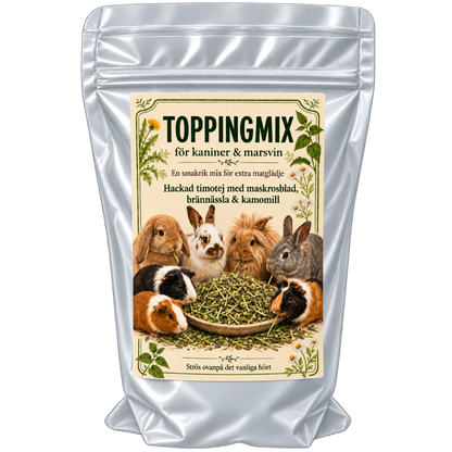 Toppingmix timotejhö med örter och blommor 350 g