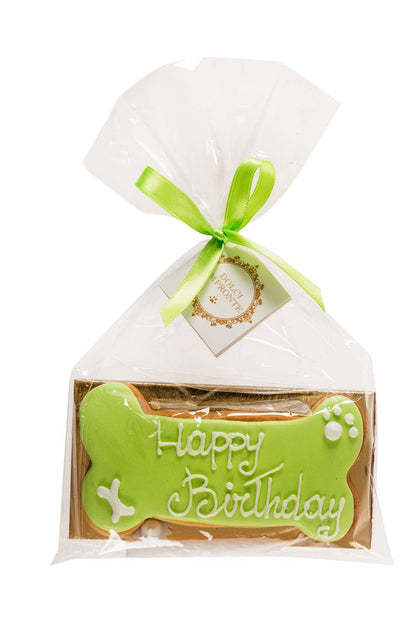 Birthday Bone – Handgjord Födelsedagskaka för Hundar 85 g