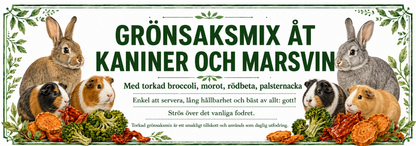 GrönsaksMix åt Kanin & Marsvin 70 g