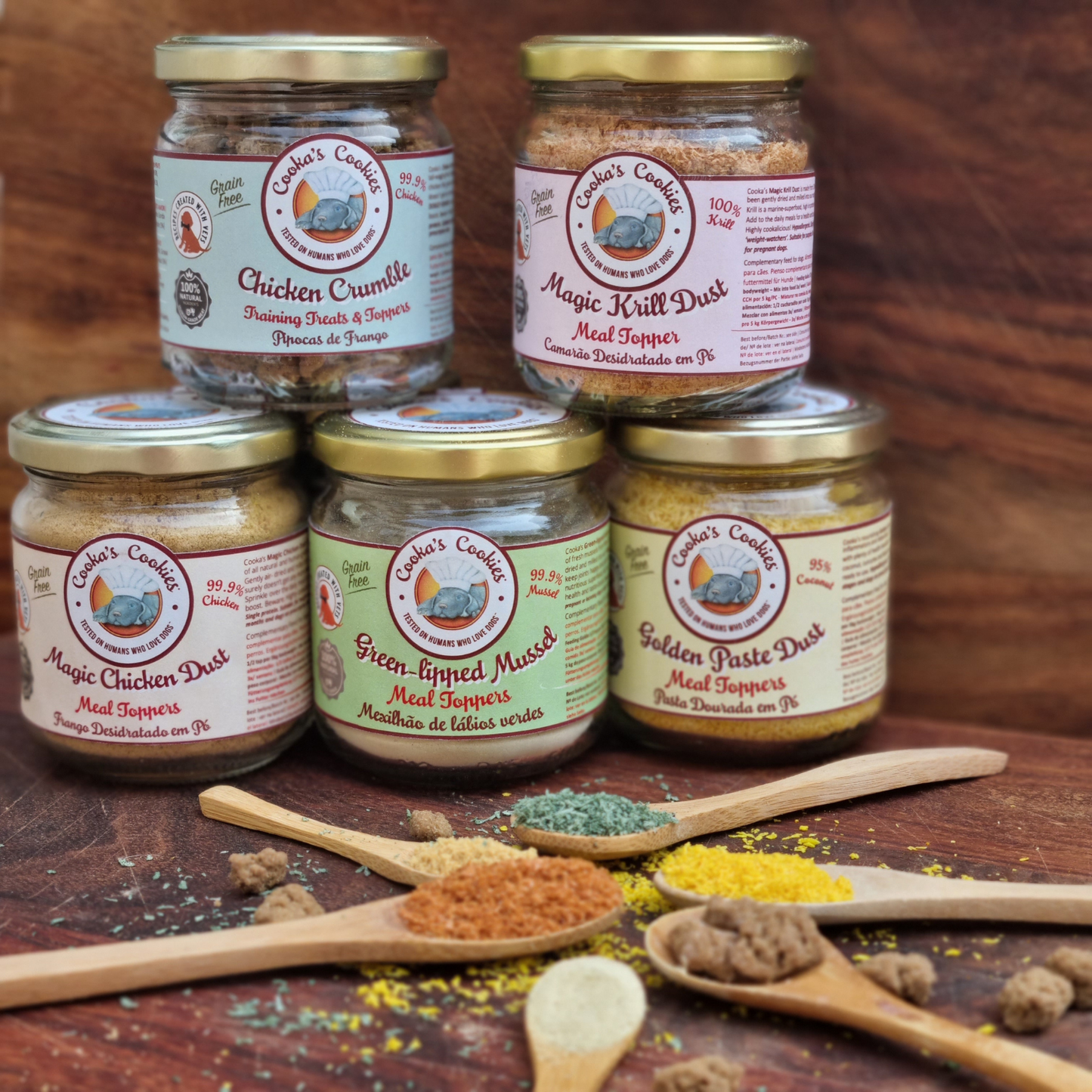 Grönläppad Mussla - För Hundar och Katter 55 g