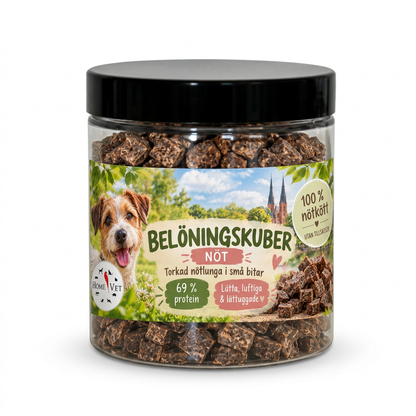 Nötlunga med vit bakgrund