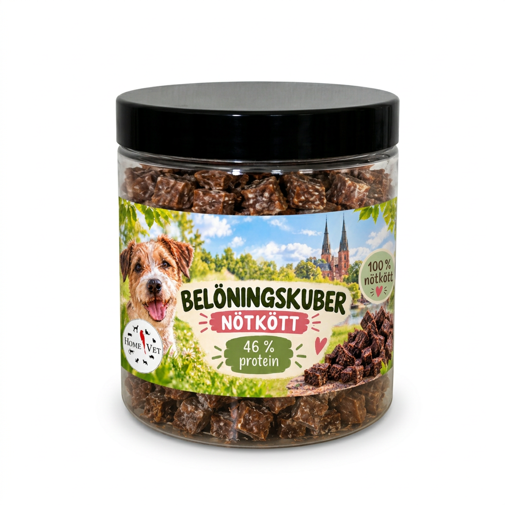 Belöningskuber nötkött 75 g