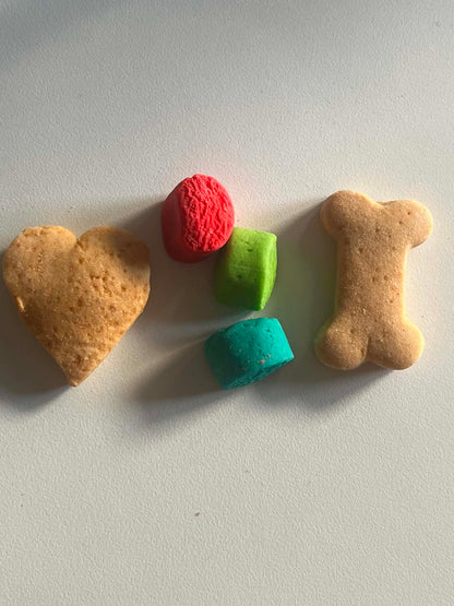 Dags att fira med Fika blandade småkakor åt hund 100 g