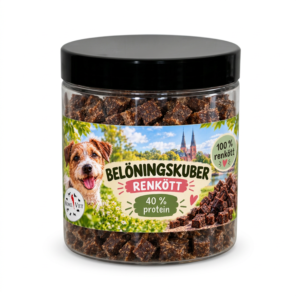Belöningskuber renkött 75 g