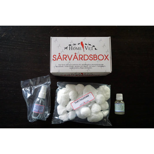 Sårvårdsbox - Komplett Kit för Rengöring av Hud